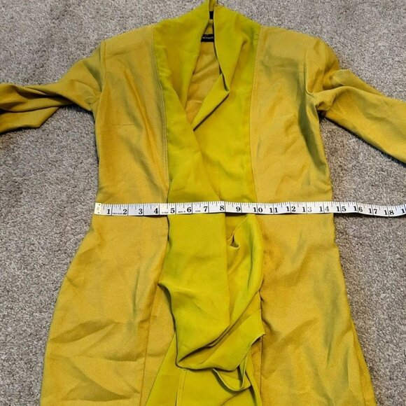 Chiffon Drape Detail Long Sleeve - Picture 3 of 4